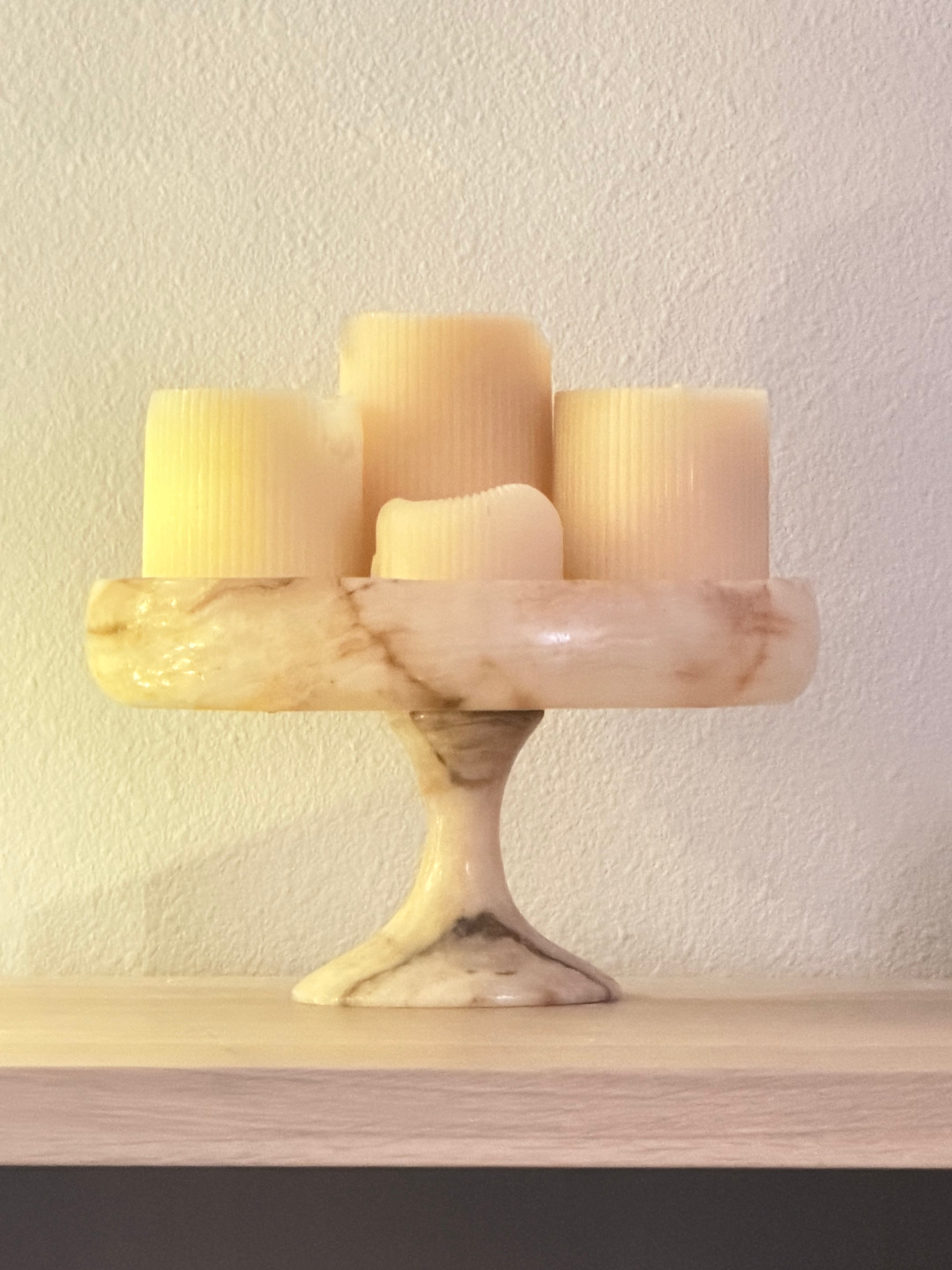 Candle Holder Marble