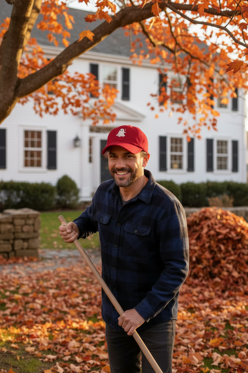 Ghostly Sips Embroidered Dad Hat